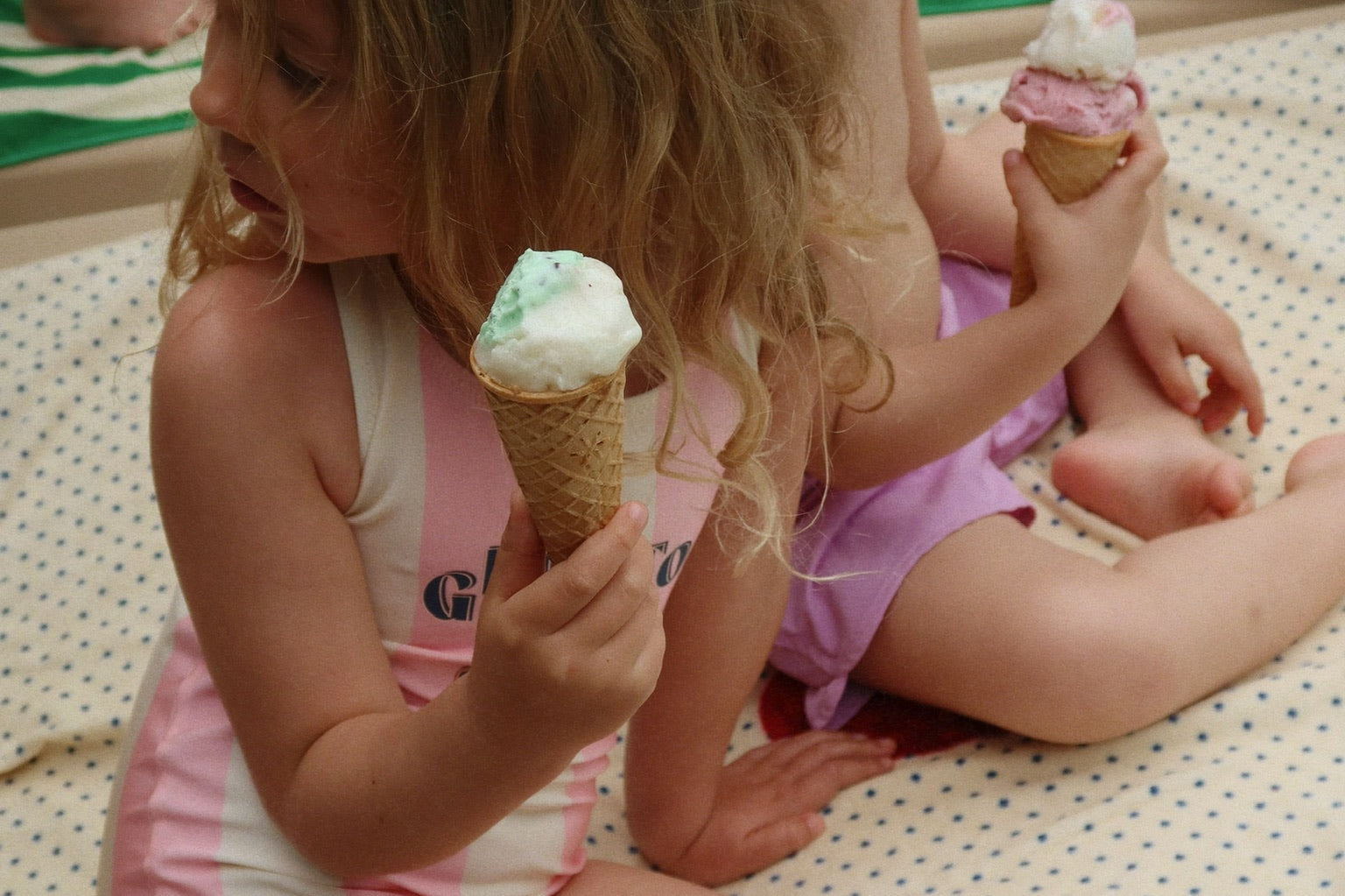 Konges Sløjd A/S SWIMSUITS candy rose stripe