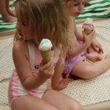 Konges Sløjd A/S SWIMSUITS candy rose stripe