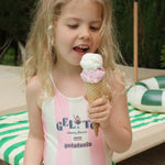 Konges Sløjd A/S SWIMSUITS candy rose stripe