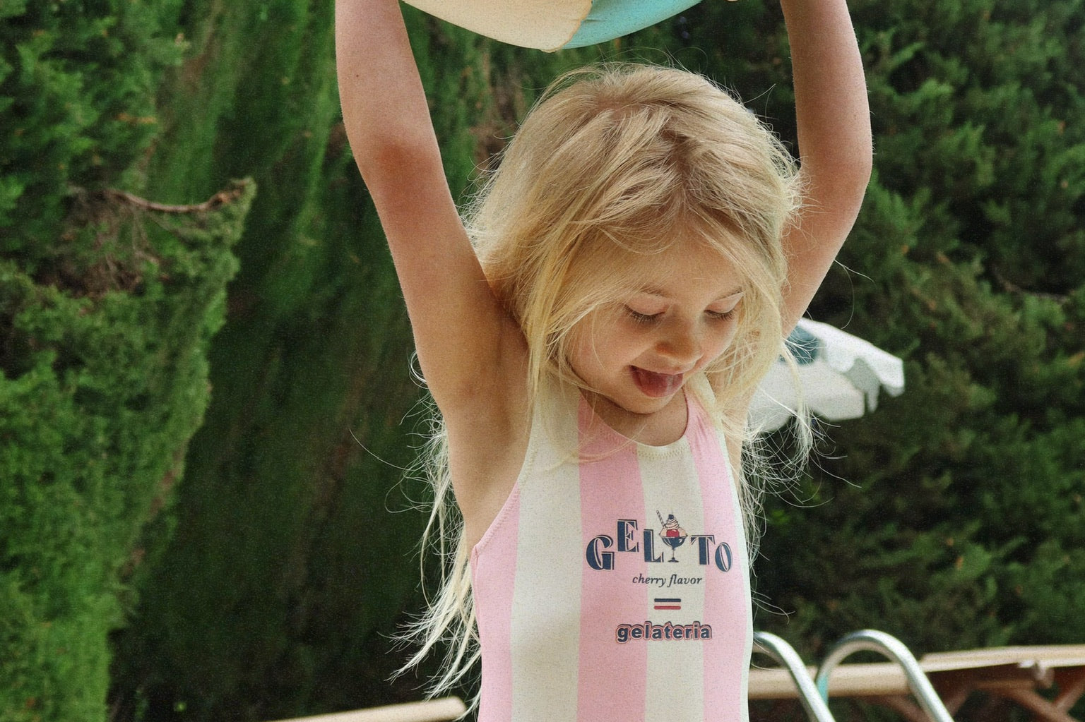 Konges Sløjd A/S SWIMSUITS candy rose stripe