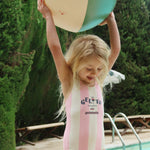 Konges Sløjd A/S SWIMSUITS candy rose stripe