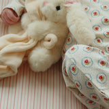 Konges Sløjd A/S Babybeddengoed stripie petite rose