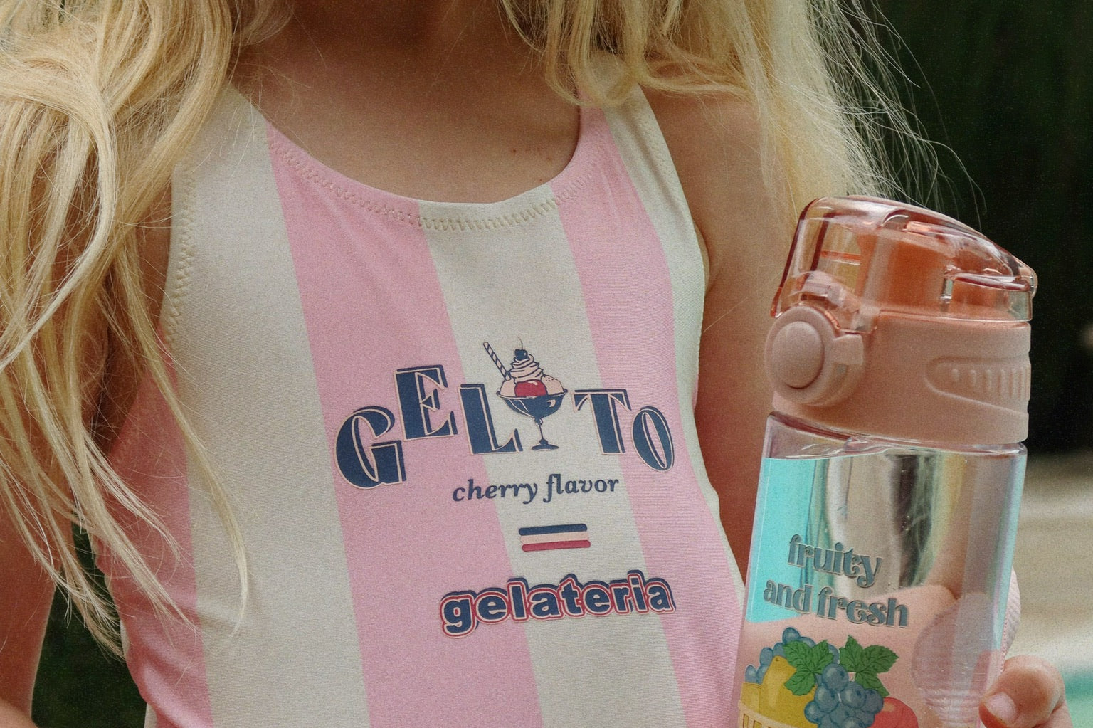 Konges Sløjd A/S SWIMSUITS candy rose stripe