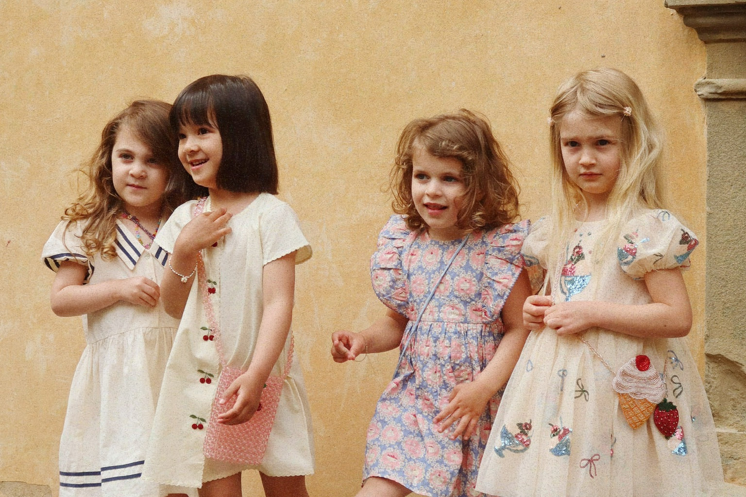 Konges Sløjd A/S WOVEN DRESSES cloud cream