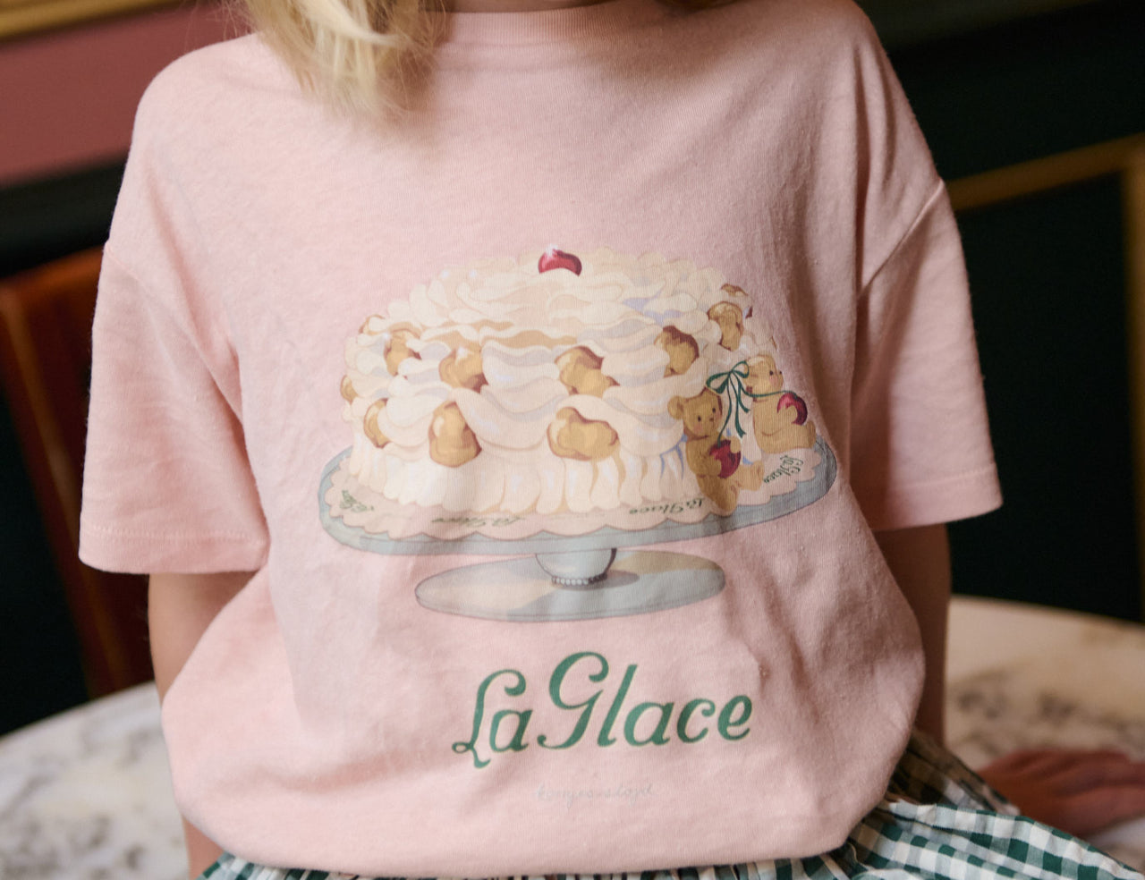 Konges Sløjd A/S JERSEY T-SHIRTS cameo rose