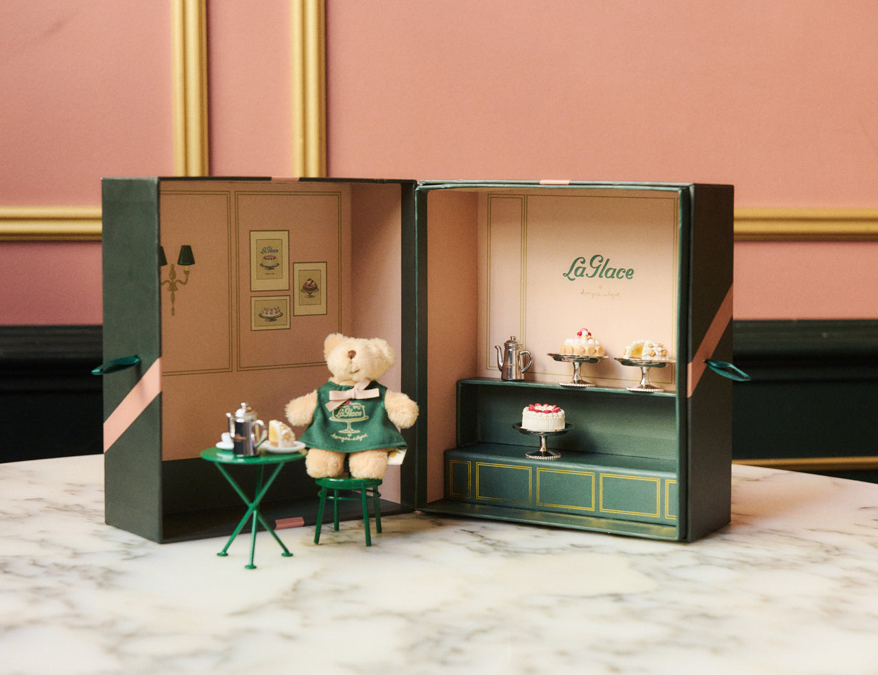 Konges Sløjd A/S TEDDY BEARS green check