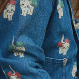 Konges Sløjd A/S Geweven Jacks En Vesten bow kitty denim