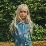 Konges Sløjd A/S Geweven Broeken bow kitty denim