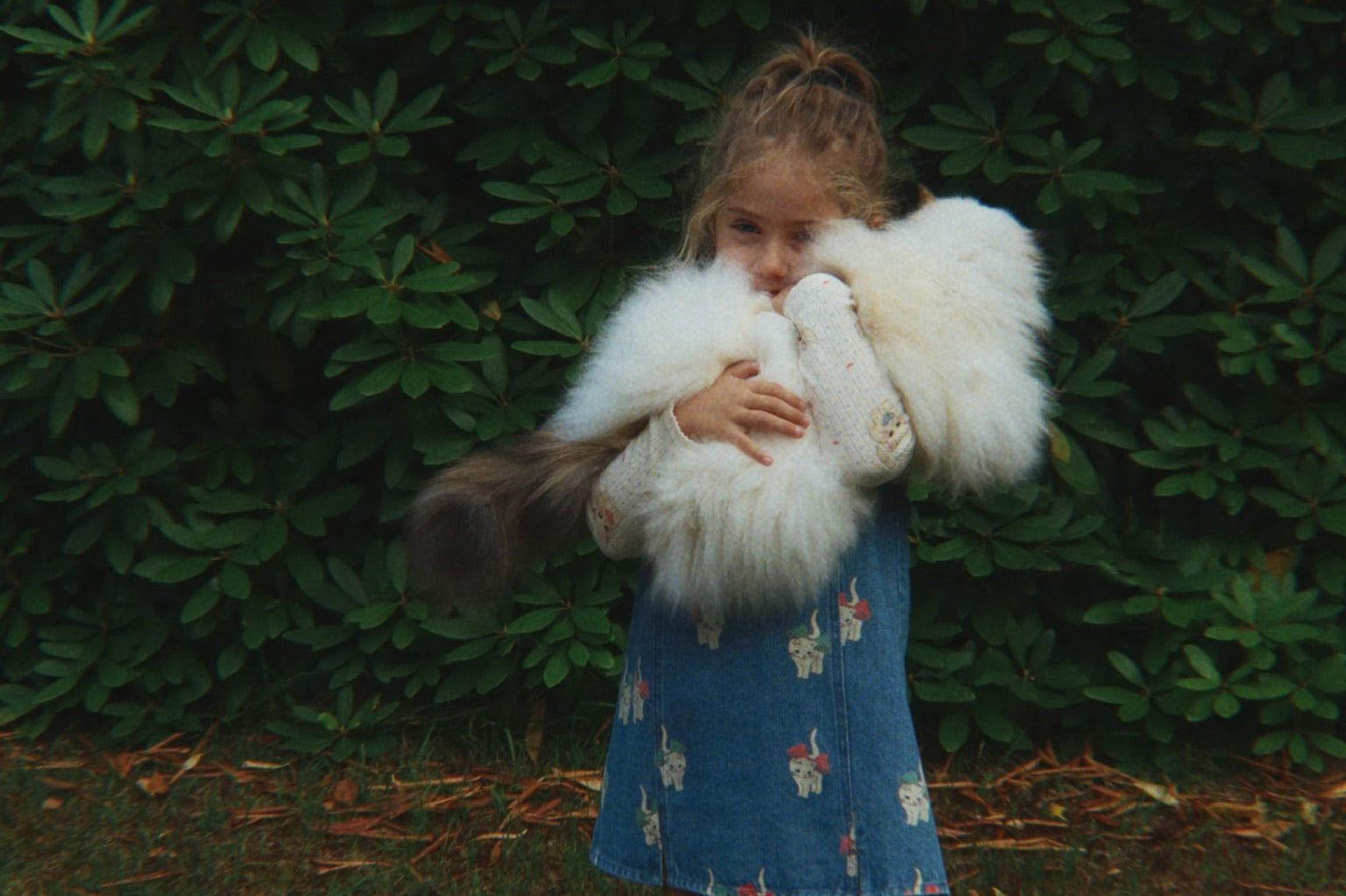 Konges Sløjd A/S WOVEN DRESSES bow kitty denim