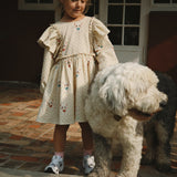 Konges Sløjd A/S WOVEN DRESSES dot miao mist