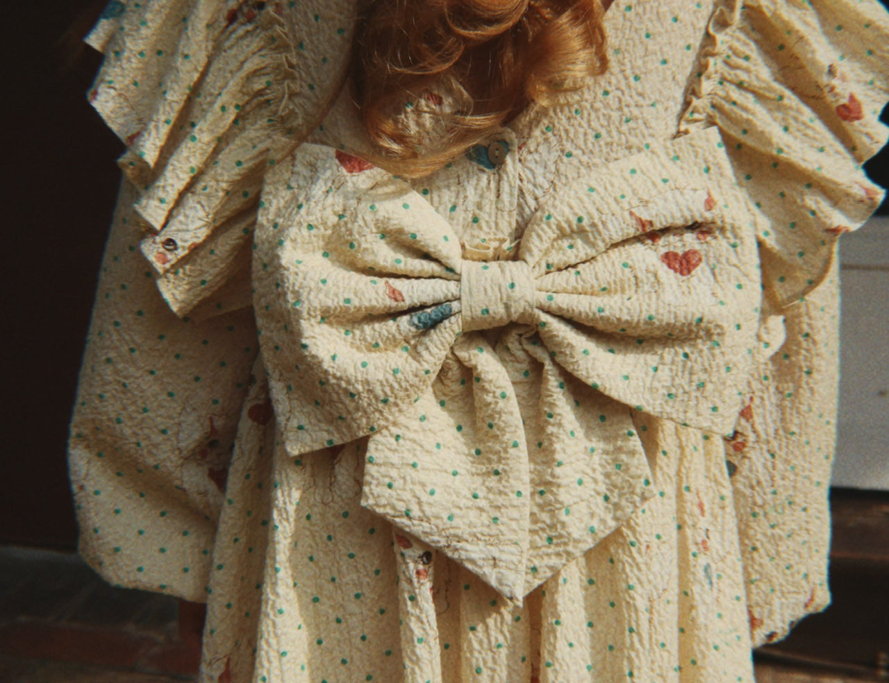 Konges Sløjd A/S WOVEN DRESSES dot miao mist