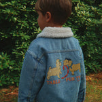 Konges Sløjd A/S Geweven Jacks En Vesten denim blue