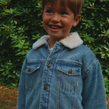 Konges Sløjd A/S Geweven Jacks En Vesten denim blue