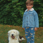 Konges Sløjd A/S Geweven Jacks En Vesten denim blue