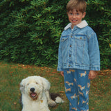 Konges Sløjd A/S Geweven Jacks En Vesten denim blue