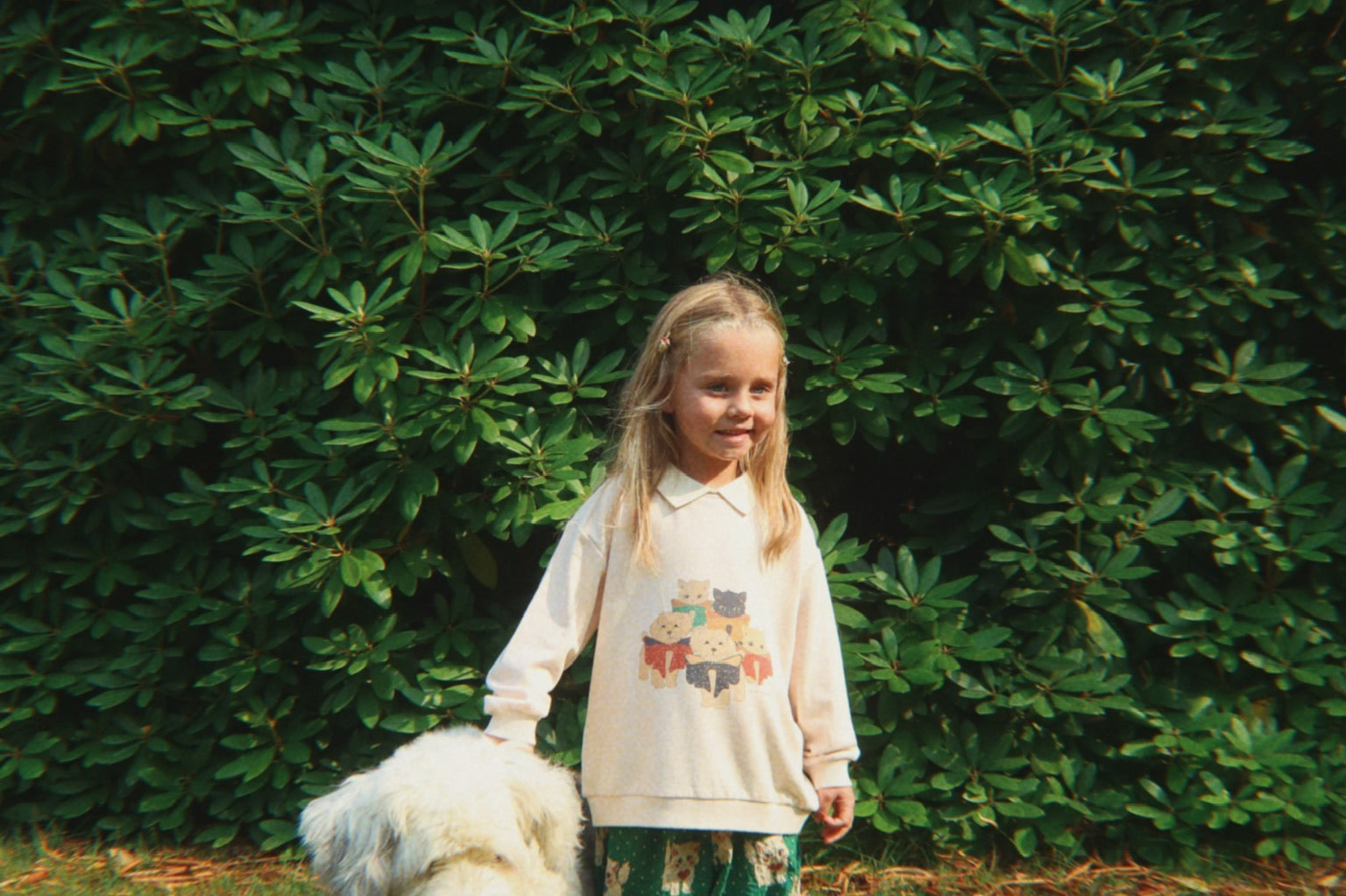 Konges Sløjd A/S Geweven Broeken dot miao verde