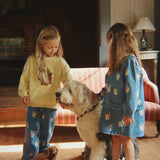 Konges Sløjd A/S Geweven Broeken bow kitty denim