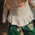 Konges Sløjd A/S Geweven Broeken dot miao verde