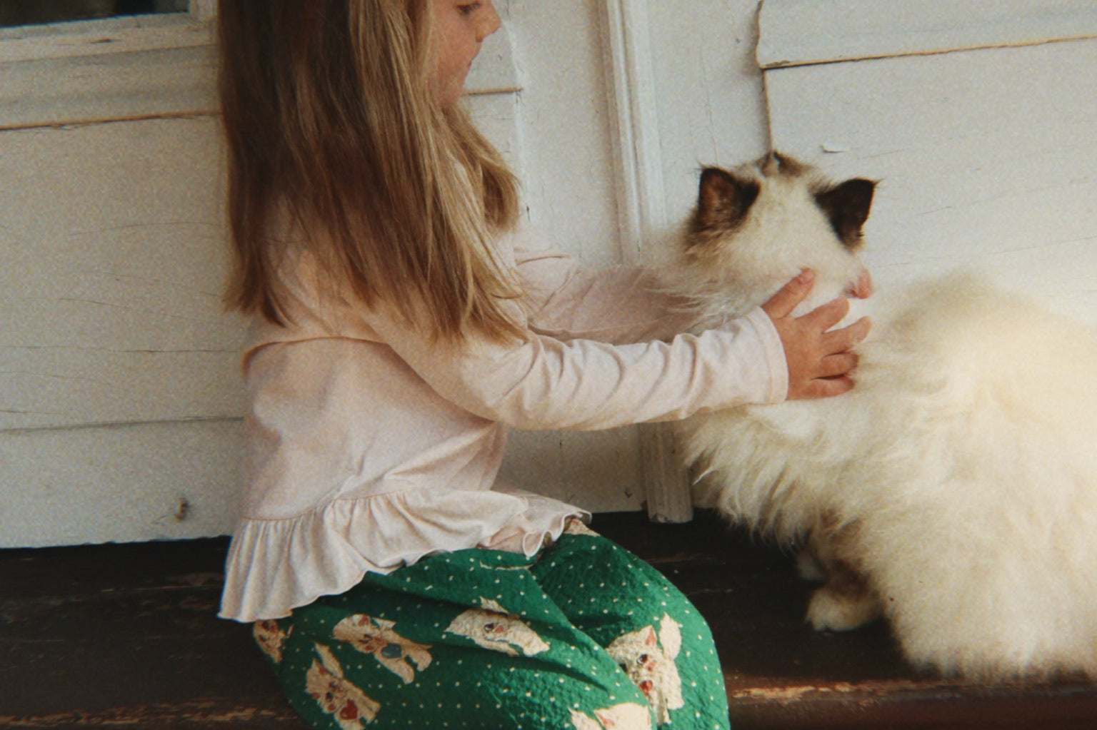 Konges Sløjd A/S Geweven Broeken dot miao verde