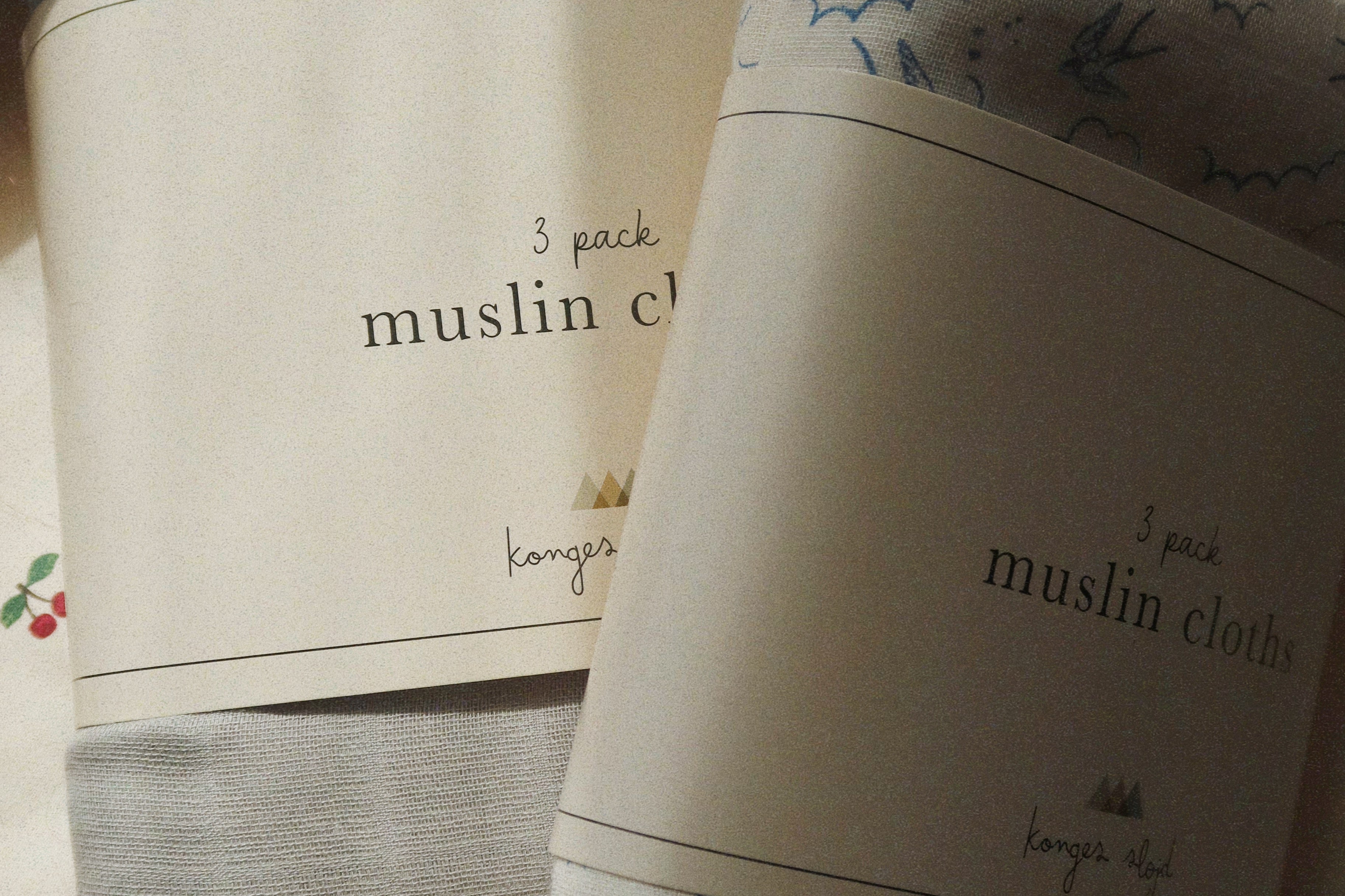 Konges Sløjd A/S MUSLIN CLOTHS grey