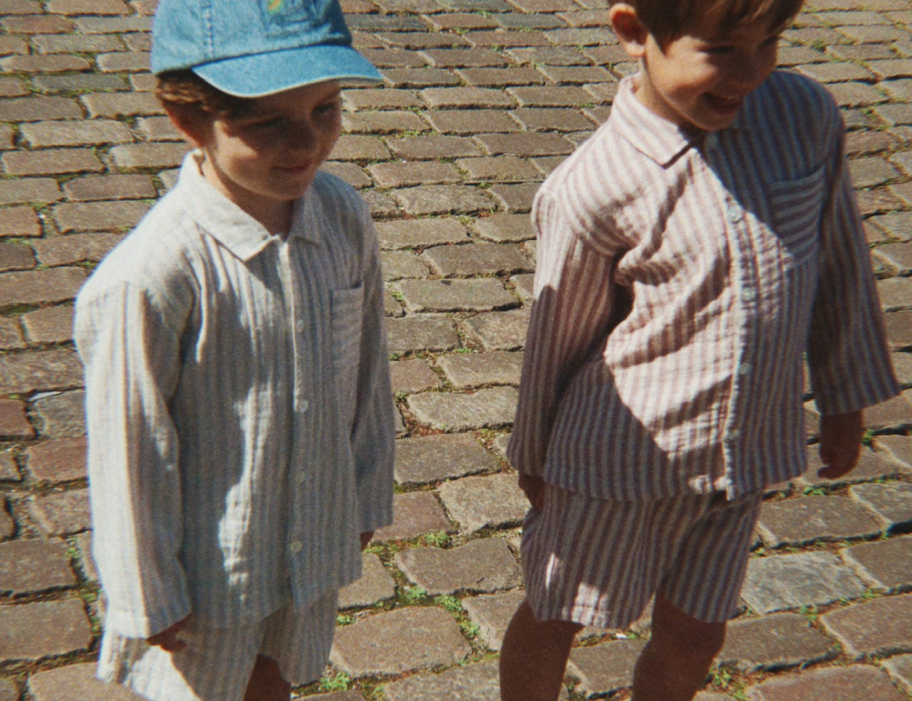 Konges Sløjd A/S WOVEN SHORTS & BLOOMERS red stripe