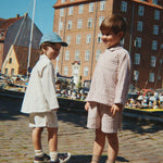 Konges Sløjd A/S WOVEN SHORTS & BLOOMERS red stripe