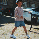 Konges Sløjd A/S WOVEN SHORTS & BLOOMERS denim blue