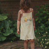 Konges Sløjd A/S JERSEY DRESSES banana crepe