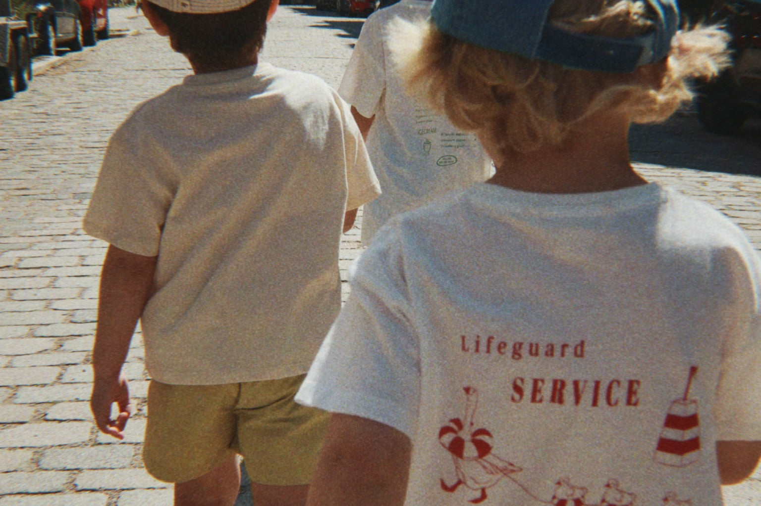 Konges Sløjd A/S JERSEY T-SHIRTS off white/lifeguard service