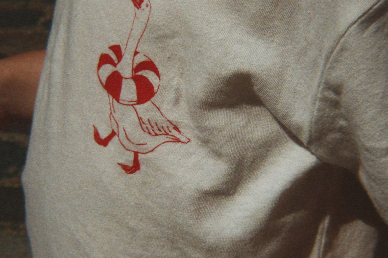 Konges Sløjd A/S JERSEY T-SHIRTS off white/lifeguard service