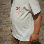 Konges Sløjd A/S WOVEN SHORTS & BLOOMERS pale olive green/ermine