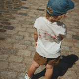 Konges Sløjd A/S WOVEN SHORTS & BLOOMERS pale olive green/ermine