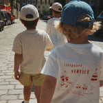 Konges Sløjd A/S JERSEY T-SHIRTS off white/lifeguard service