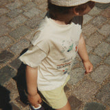 Konges Sløjd A/S WOVEN SHORTS & BLOOMERS pale olive green/ermine