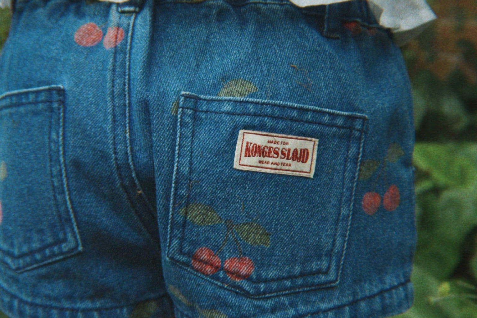 Konges Sløjd A/S WOVEN SHORT SLEEVE SHIRTS optic white