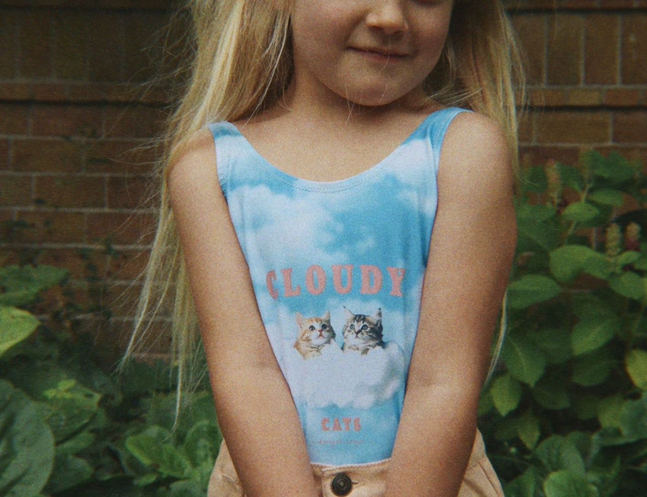 Konges Sløjd A/S SWIMSUITS cloudy cats