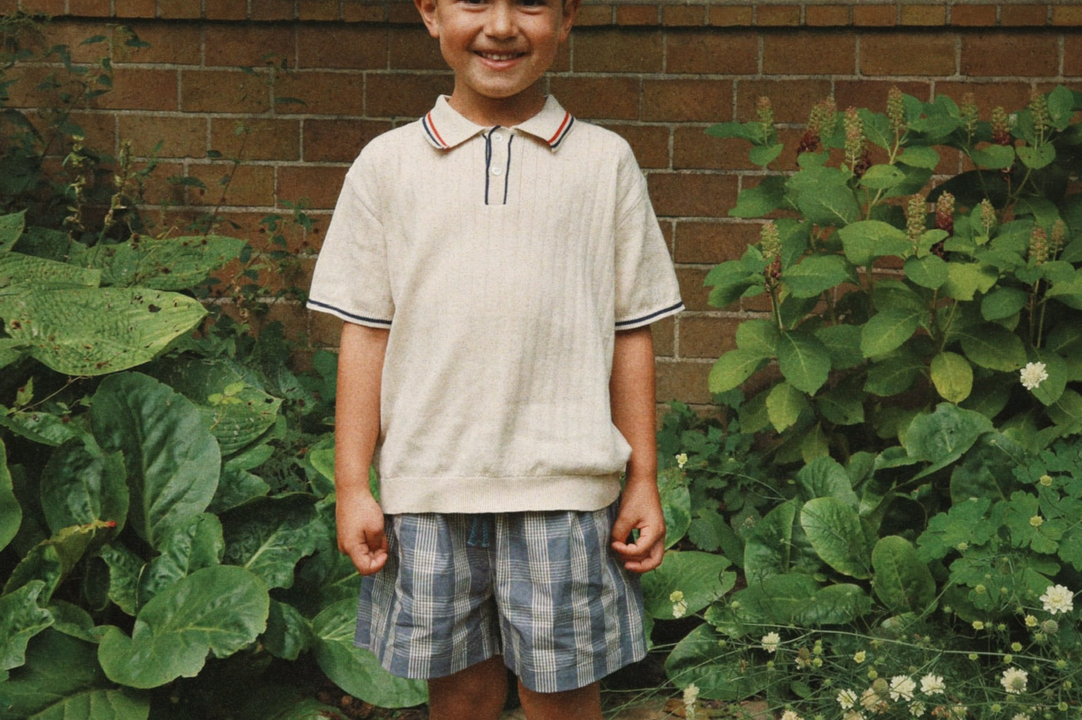 Konges Sløjd A/S WOVEN SHORTS & BLOOMERS flint check/cilantro