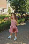 Konges Sløjd A/S WOVEN DRESSES raspberry check