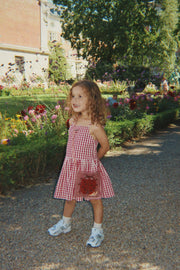 Konges Sløjd A/S WOVEN DRESSES raspberry check