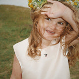 Konges Sløjd A/S WOVEN DRESSES eggnog