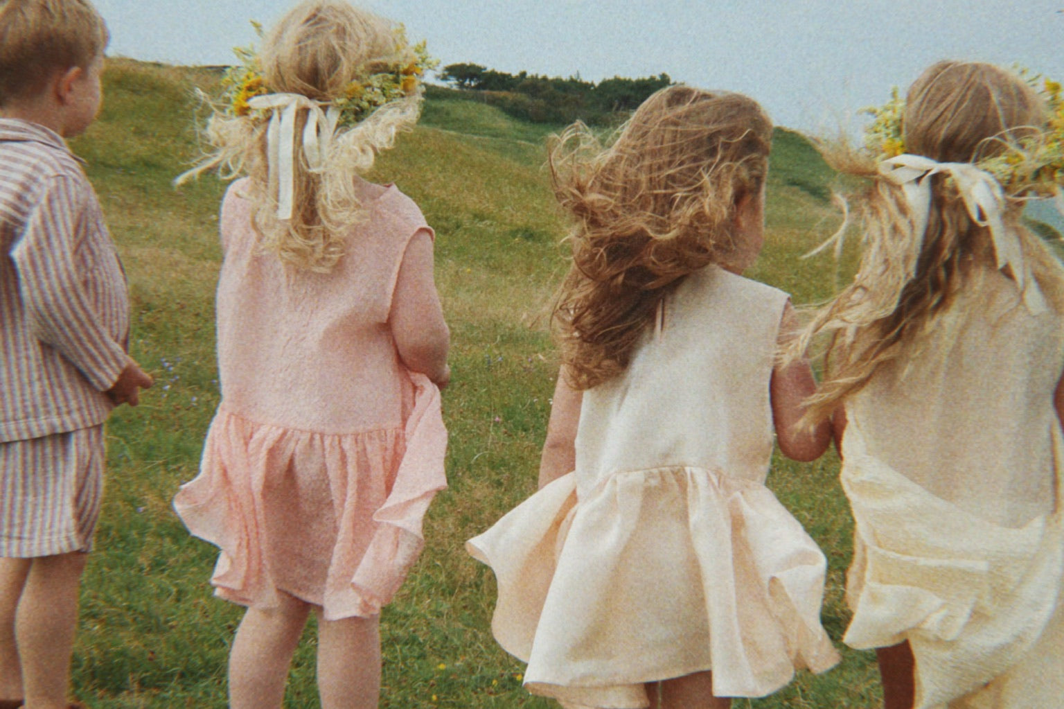 Konges Sløjd A/S WOVEN DRESSES eggnog