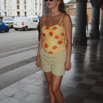 Konges Sløjd A/S WOVEN SHORTS & BLOOMERS pale olive green/ermine