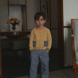 Konges Sløjd A/S WOVEN PANTS blue stripe