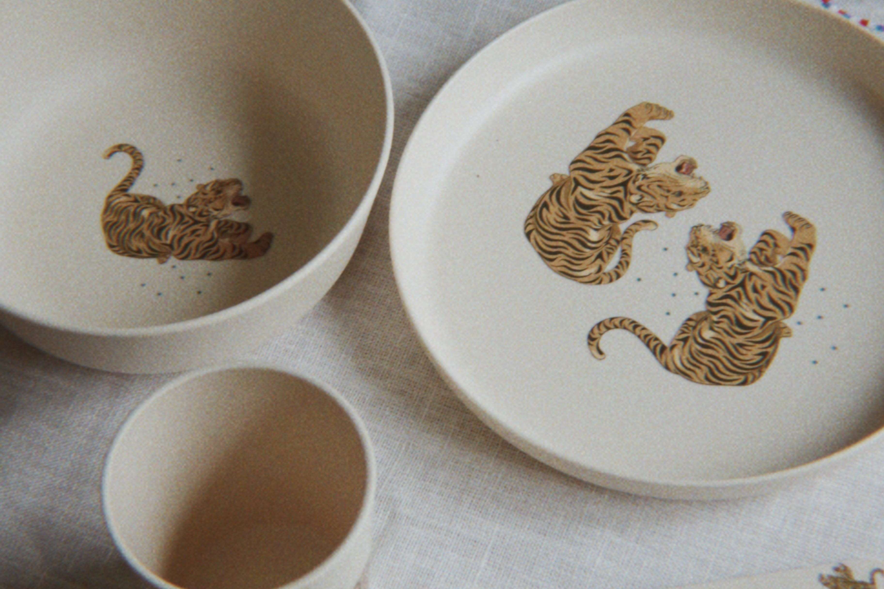 Konges Sløjd A/S TABLEWARE tiger ruggito
