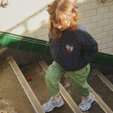 Konges Sløjd A/S WOVEN PANTS dot pistacchi