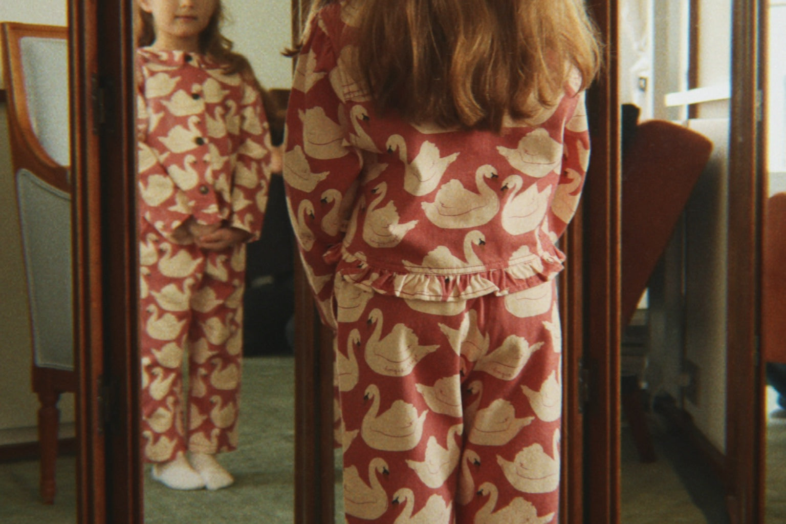 Konges Sløjd A/S WOVEN JACKETS & VESTS swan rose