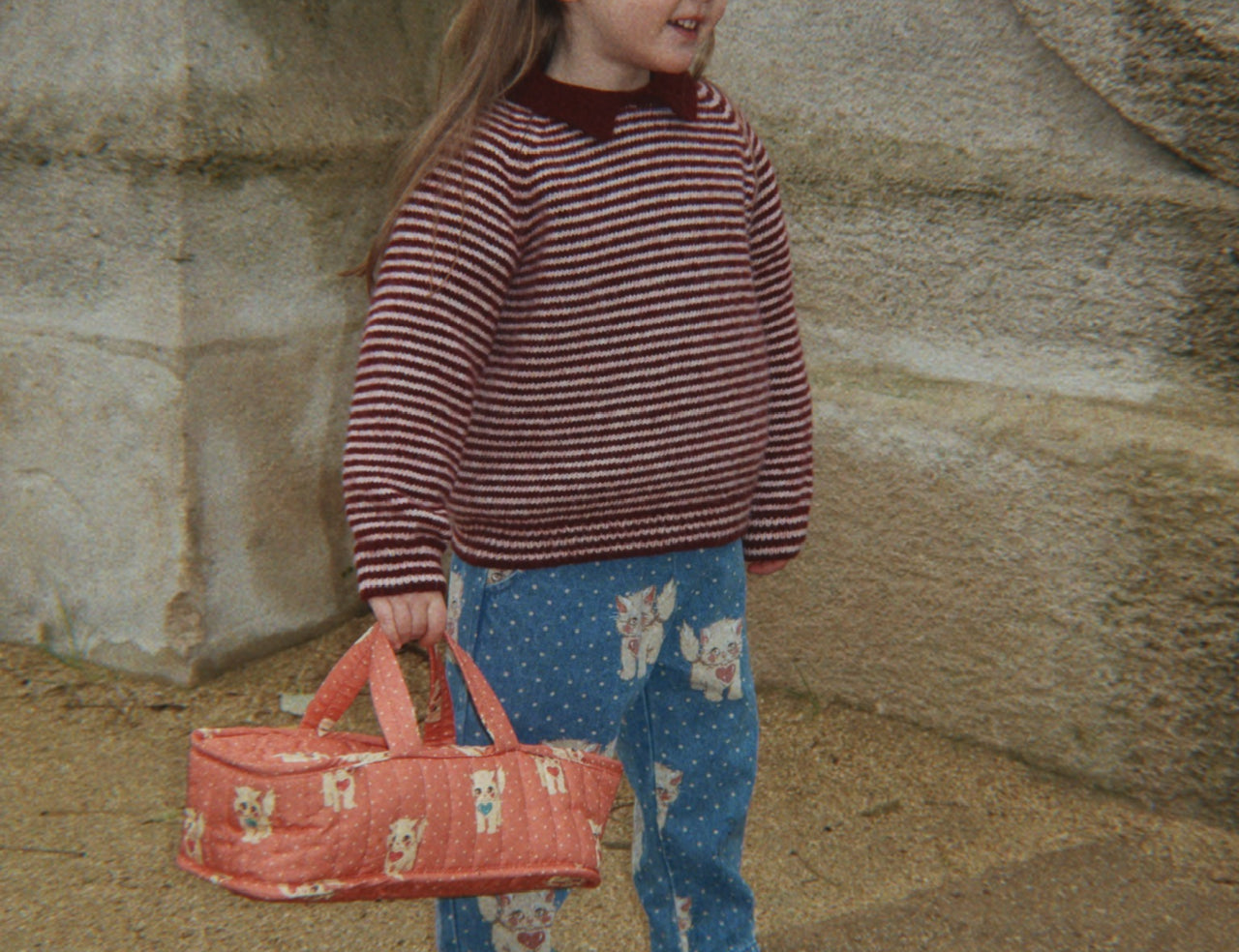 Konges Sløjd A/S KNITTED BLOUSES & VESTS mahogany stripe