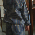 Konges Sløjd A/S WOVEN PANTS tricolore bleu