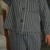 Konges Sløjd A/S WOVEN PANTS tricolore bleu