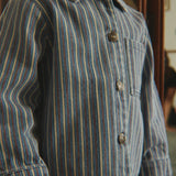 Konges Sløjd A/S WOVEN PANTS tricolore bleu